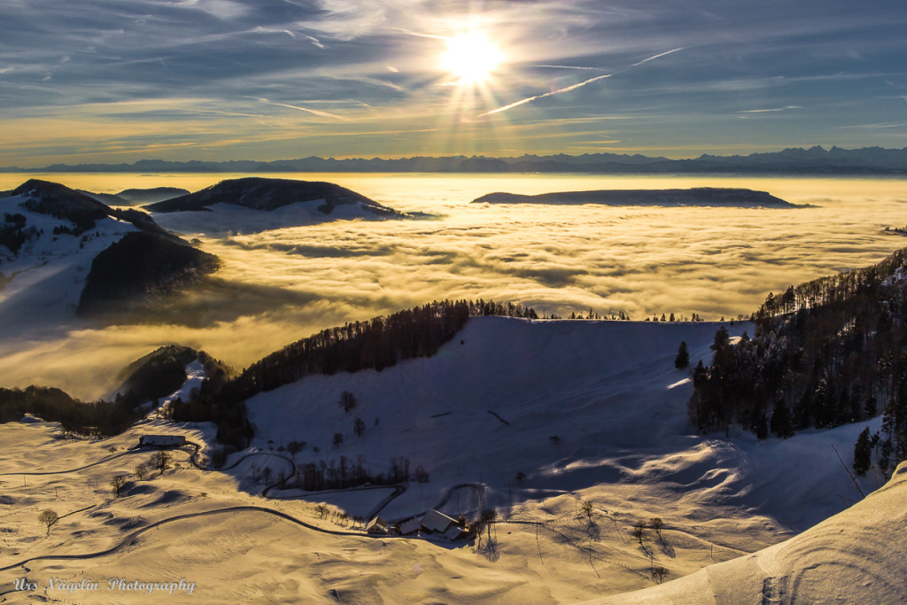 Heute morgen auf dem Passwang (im NW-Schweizer Jura) 2