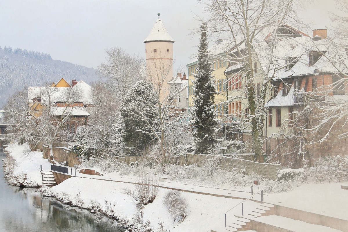 Winterzauber an der Tauber