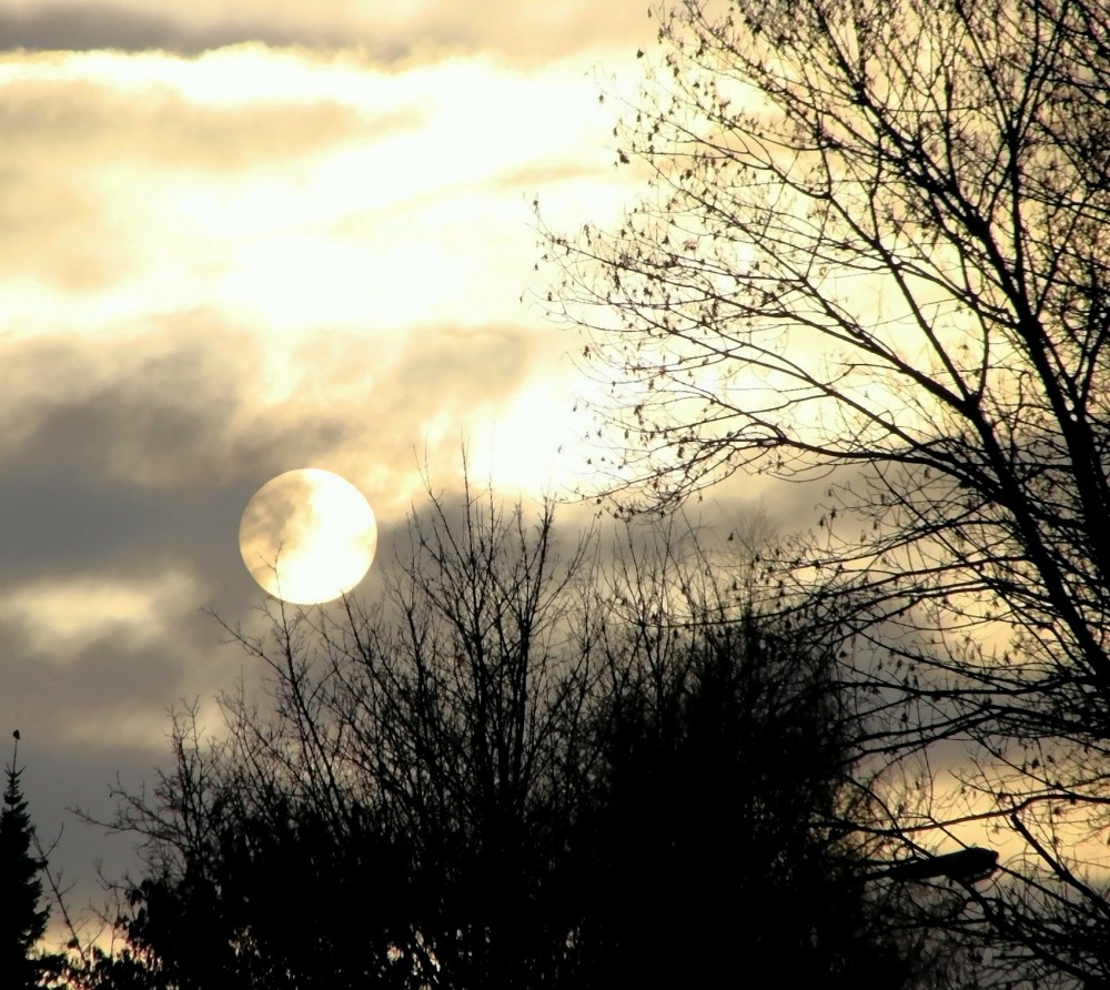 Am abend wollte die Sonne nochmal vorbeischauen