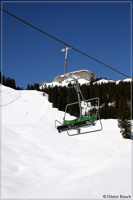 noch herrscht Ruhe am Berg