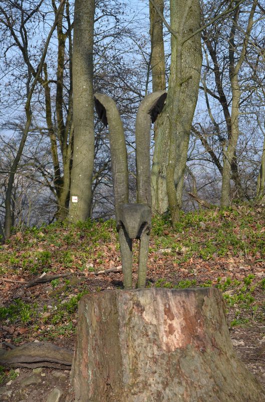 Kettensägenkunst am Zabelstein 2