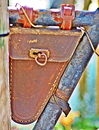 alte Fahrradwerkzeugtasche