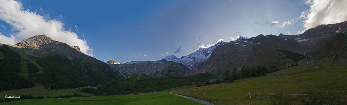 Berge bei Saas Fee