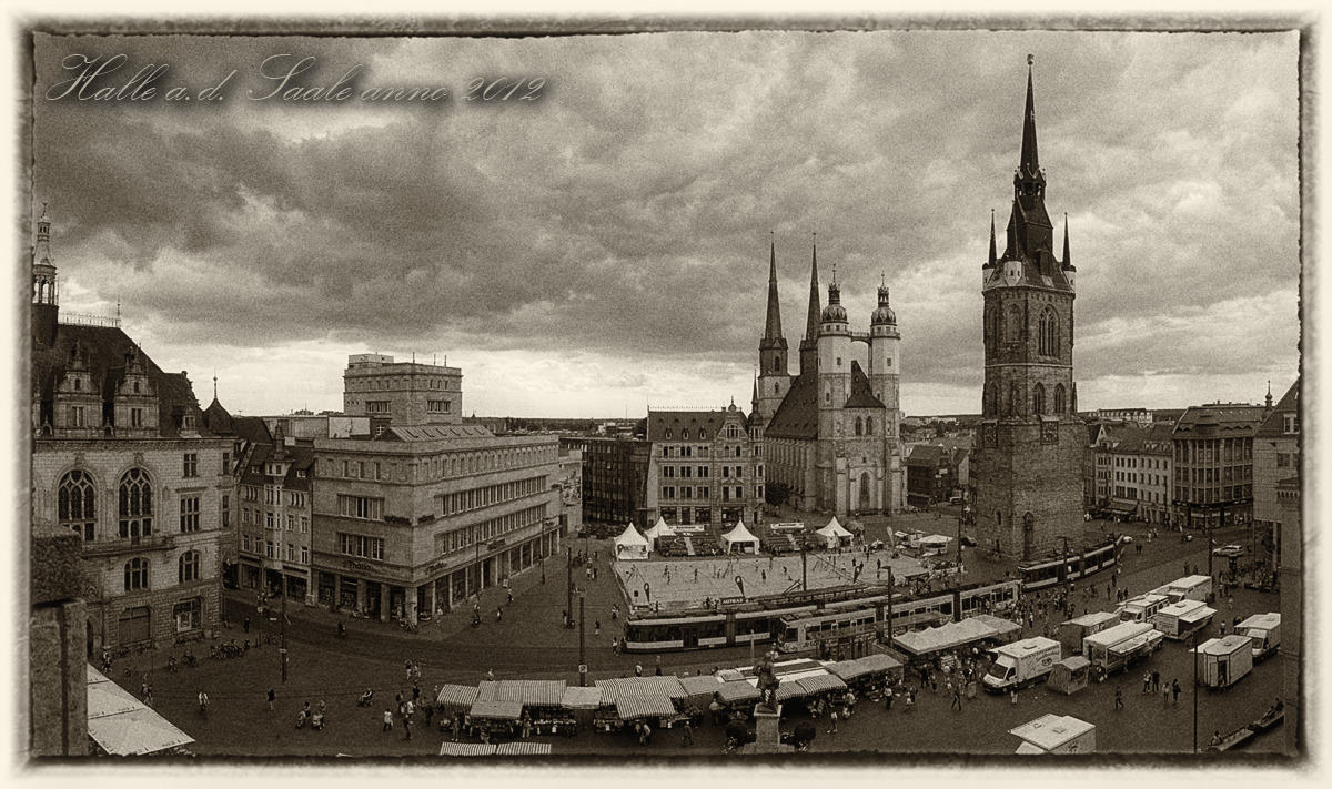 Marktplatz  Halle a.d.Saale