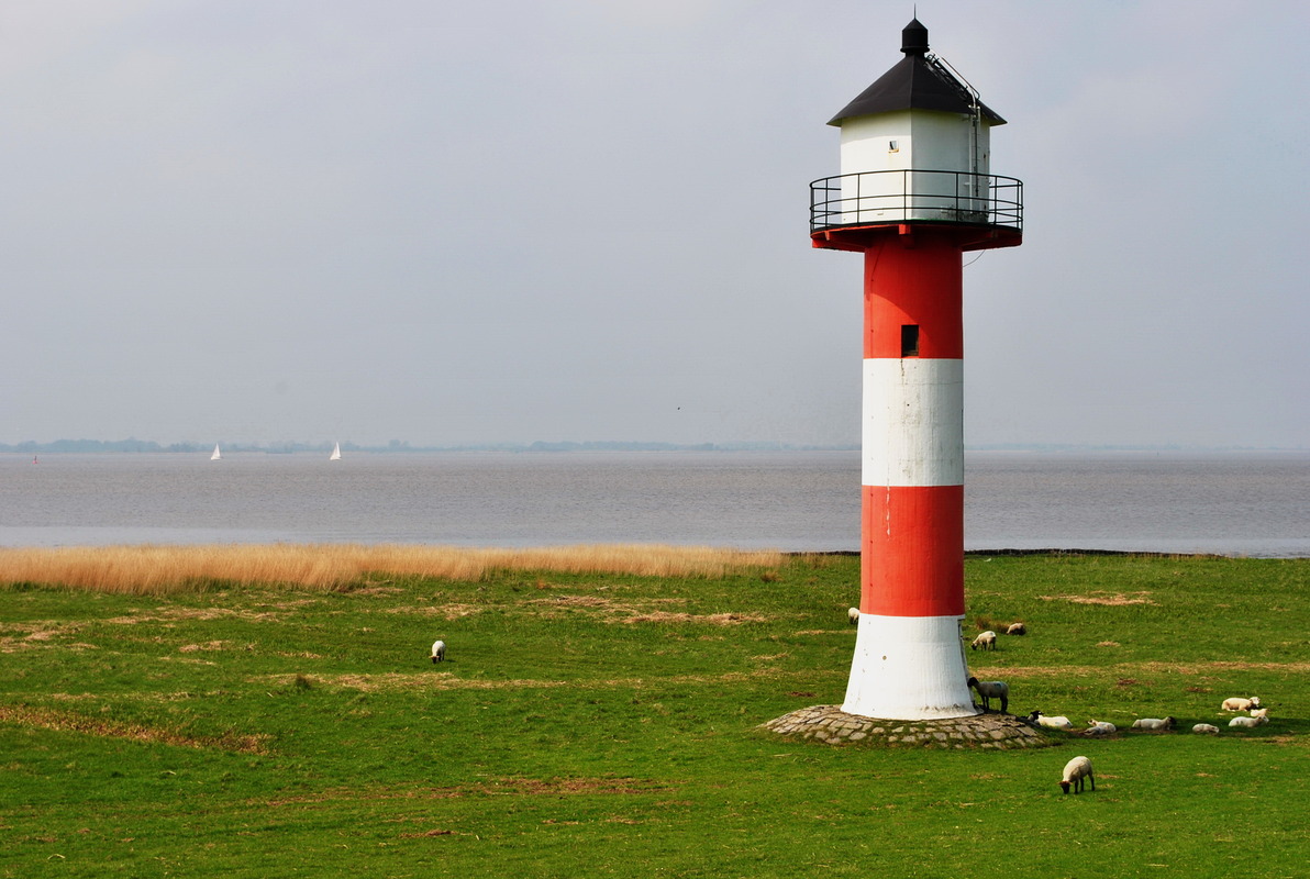  Leuchtturn Elbe Glückstadt