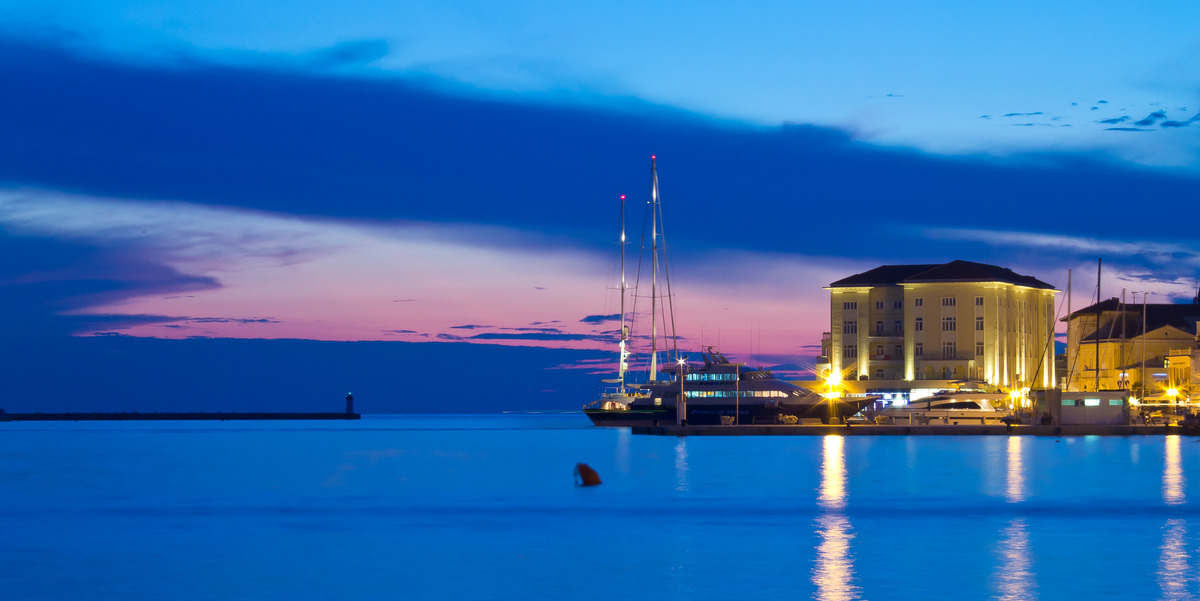 Porec am Hafen