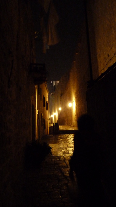 Dubrovnik bei Nacht