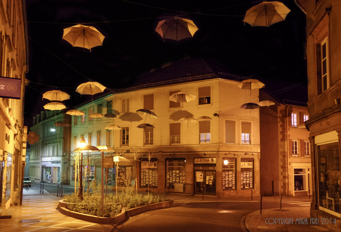 Parapluies de vol