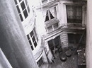 Blick in einen Hinterhof in Paris (60er Jahre)