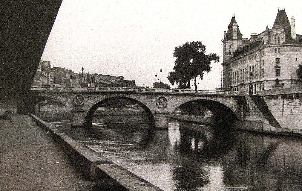Seinebrücken in Paris (2. Hälfte der 60er Jahre) --- 1. Foto ---