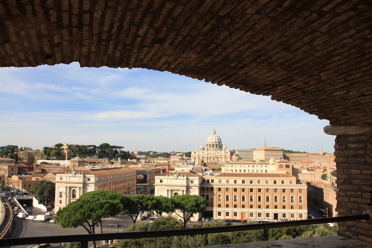 Blick auf den Petersdom
