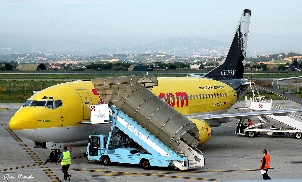 Unser Flieger heimwärts!