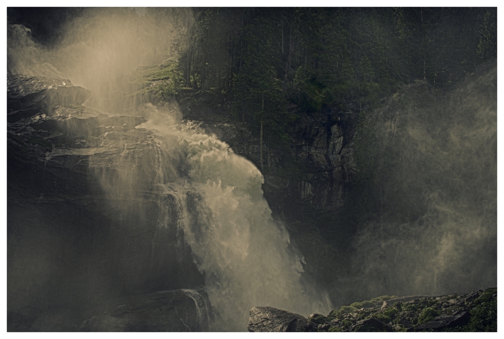 Krimmler Wasserfall II (Detail)