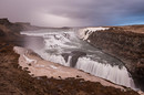 Gullfoss am Abend