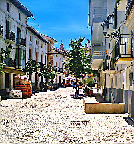 eine kleine Gasse in Spananien !!!