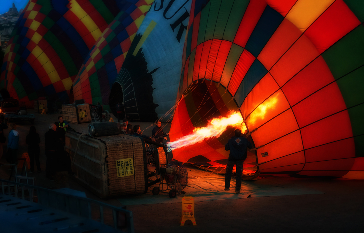 Ballonstart Kappadokien