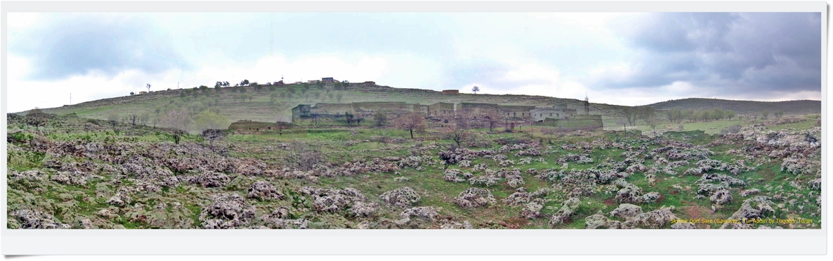 Skyline Dorf Sare (Gawayto) in Tur  Abdin - Photos by T.T.