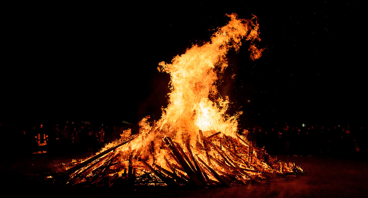 Osterfeuer Zollverein 