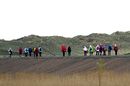 "Völkerwanderung" auf dem Teerdeich