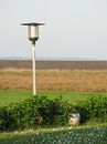 Straßenbeleuchtung am Bideelen in Norddorf