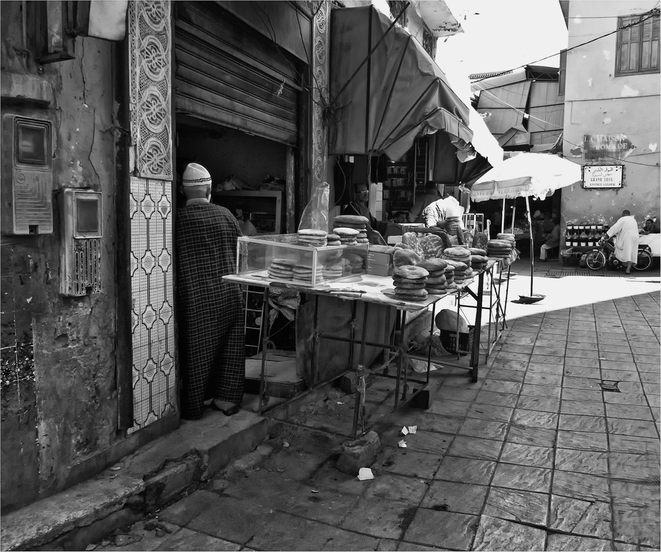 Bäckerei in Taroudant, Marokko 