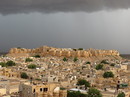 Wolken über Jaisalmer