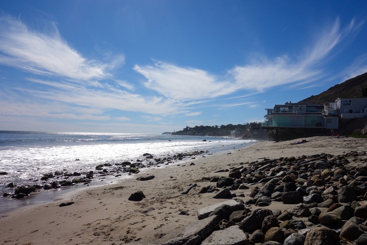 It's a hard day living in Malibu