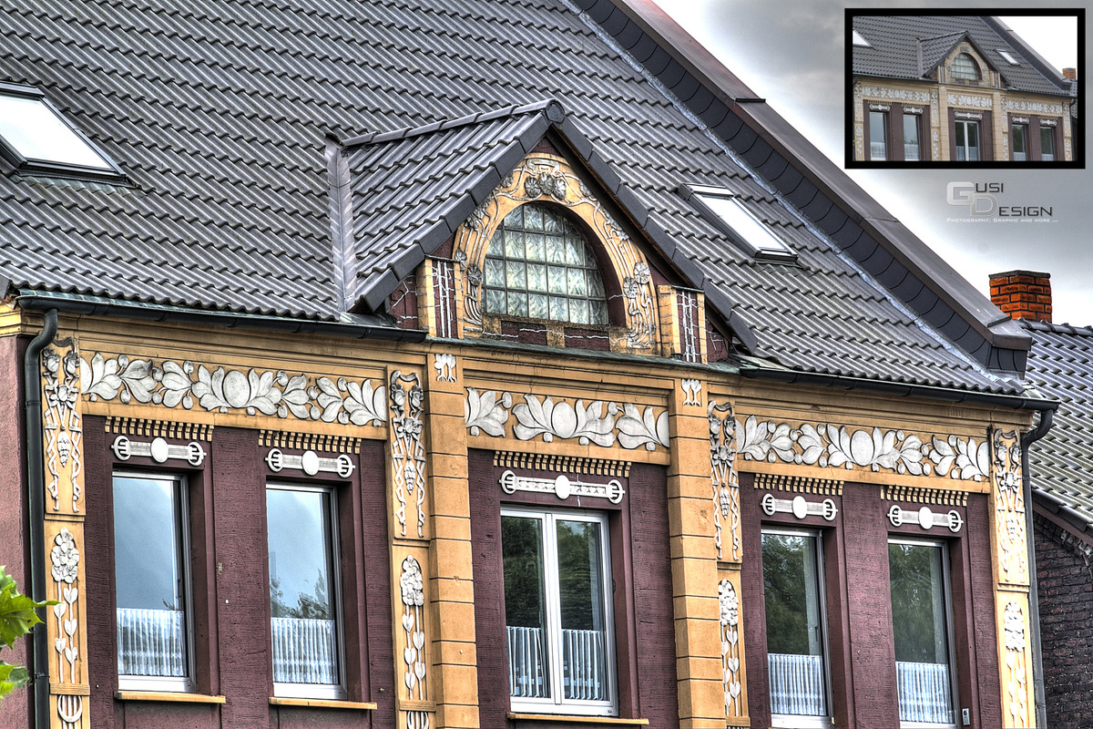 High Dynamic Range (HDR) des Hauses