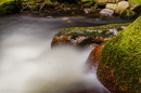 Wasserschleier am Gebirgsbach bei Geroldsau/Schwarzwald