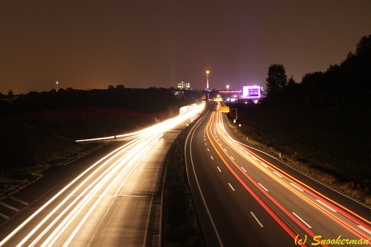 B1 bei Nacht