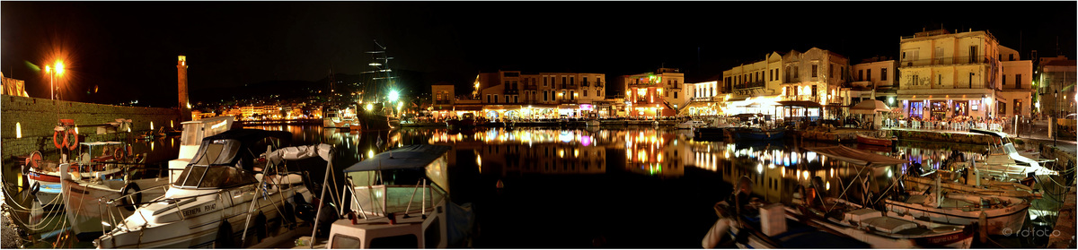 Rethymnon bei Nacht