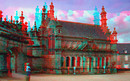 "Enclos paroissial" in der Bretagne - 3D Anaglyphe Rot/cyan