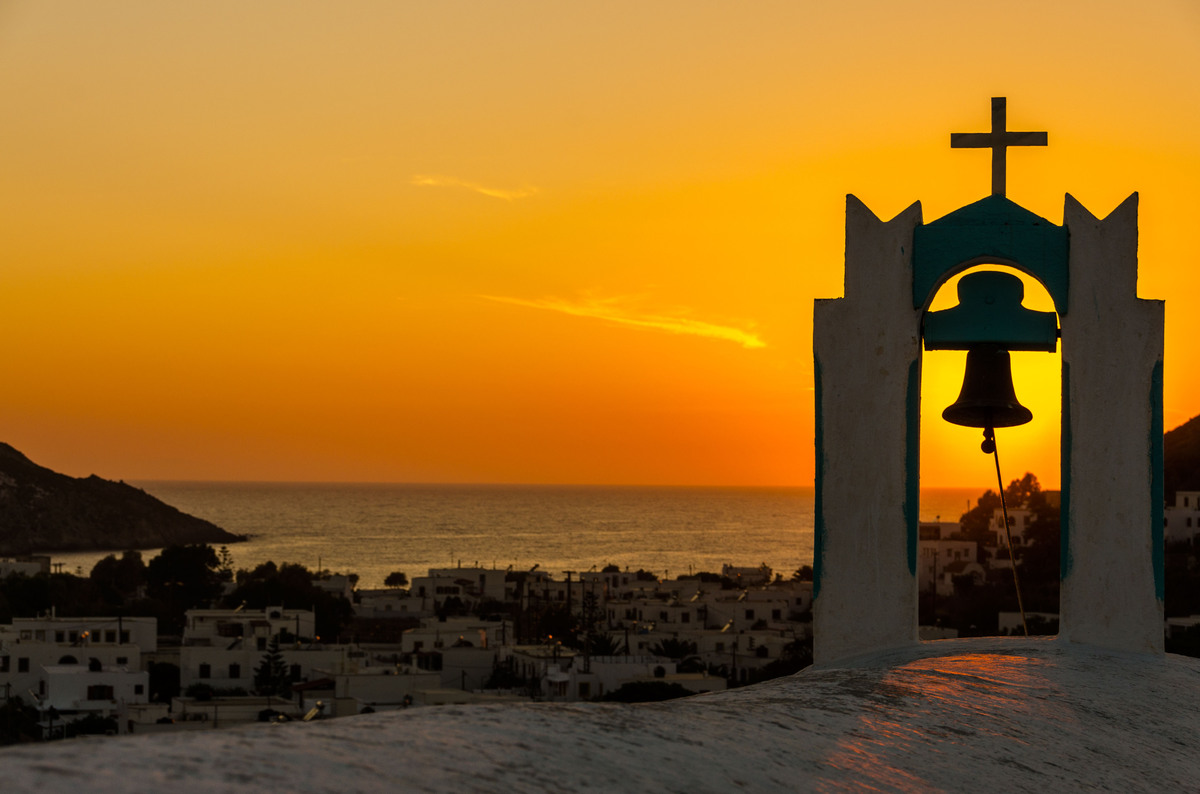 Sunset over Patmos