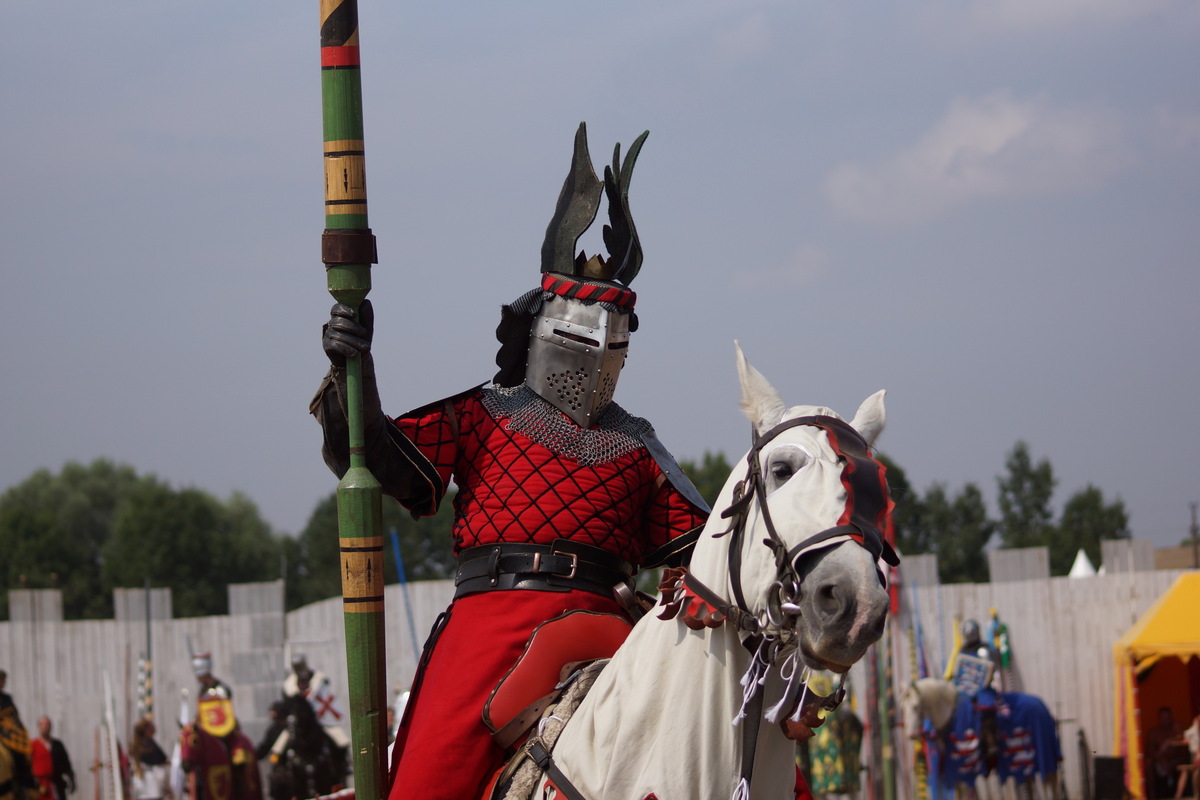 Ritterspiel zu Pferd in Jedenspeigen/Österreich