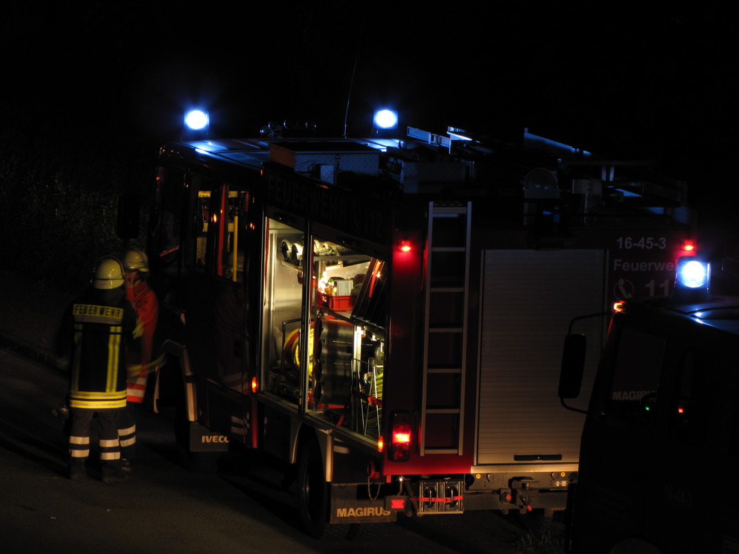 Feuerwehreinsatz!