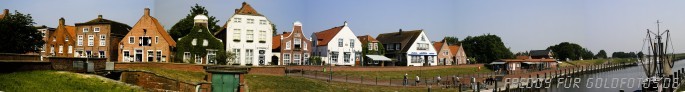 Panoramabild von Greetsiel