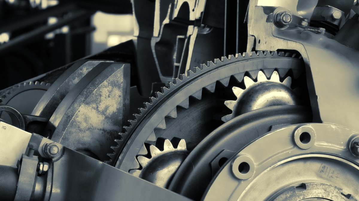 Das Getriebe in der Junkers Ju 52, Spitzname: „Tante Ju“