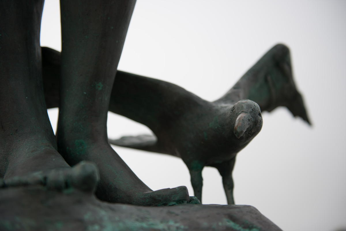 TdT Bronze Skulptur Westerland