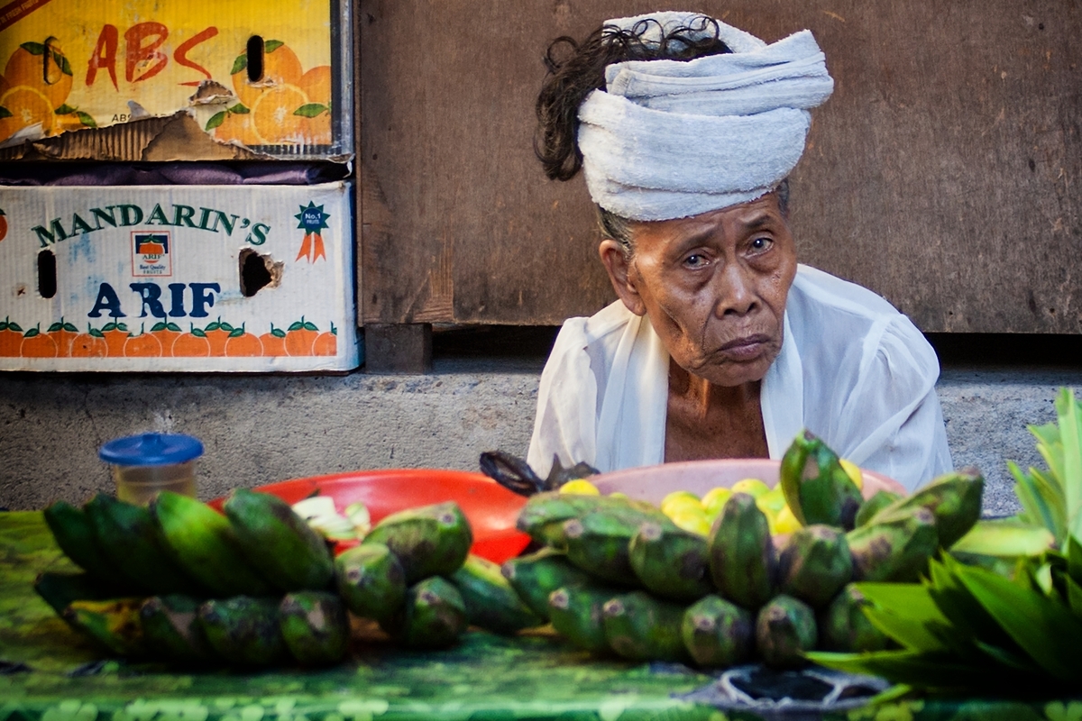 auf dem Markt in Klungkung