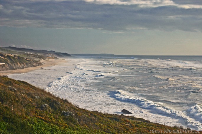 Der Atlantik im Herbst.