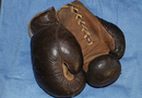 Vaters Boxhandschuhe von 1933
