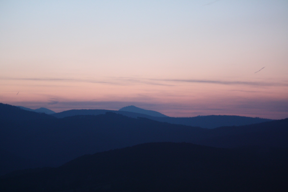 Abendstimmung Voralpen NÖ