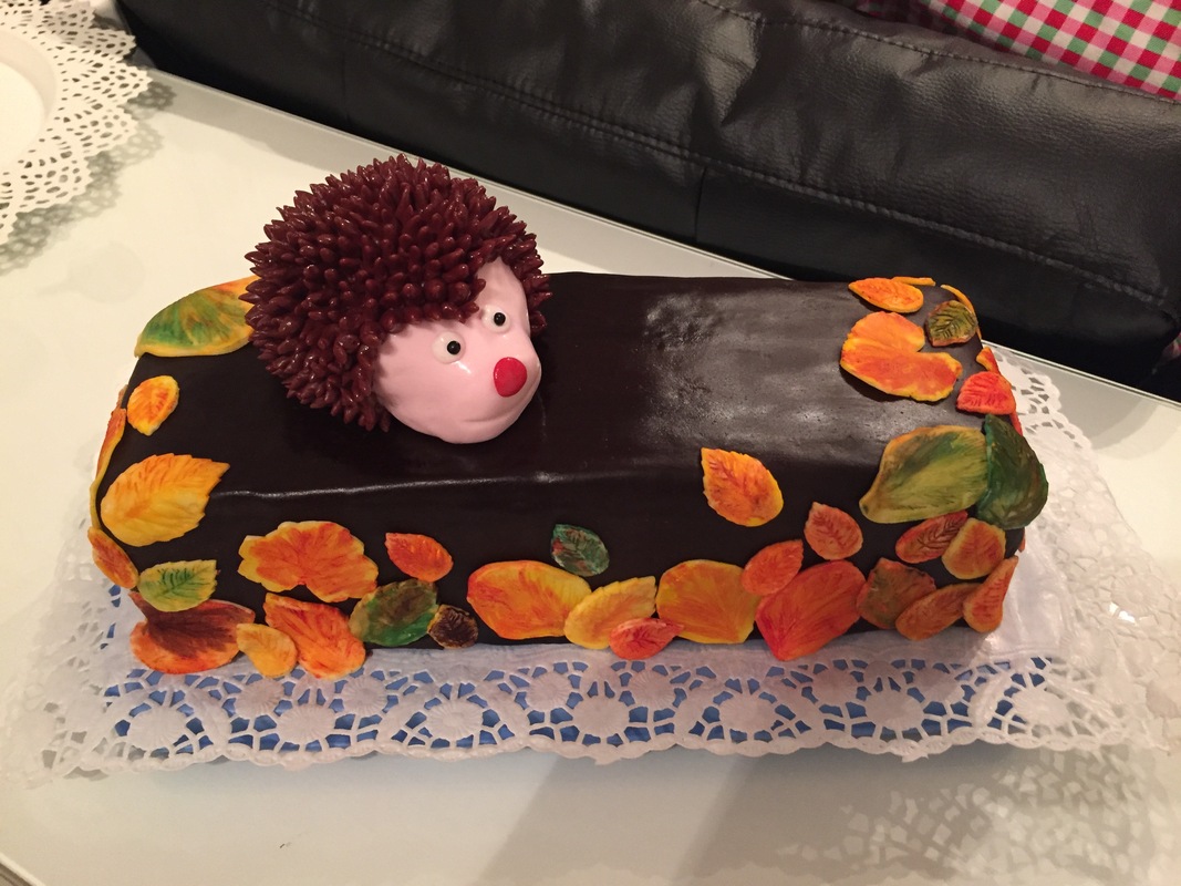 herbstliche Geburtstagstorte.....