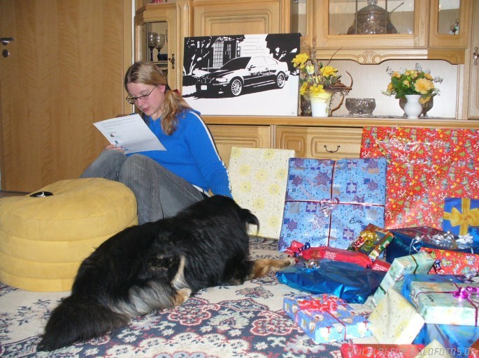 Welches Paket darf ich öffnen?