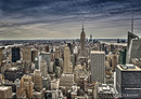 From the TOP OF  THE ROCK downtown Manhattan