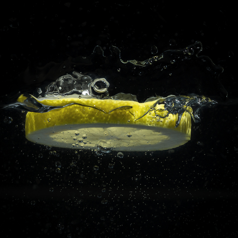 Obst im Wasser