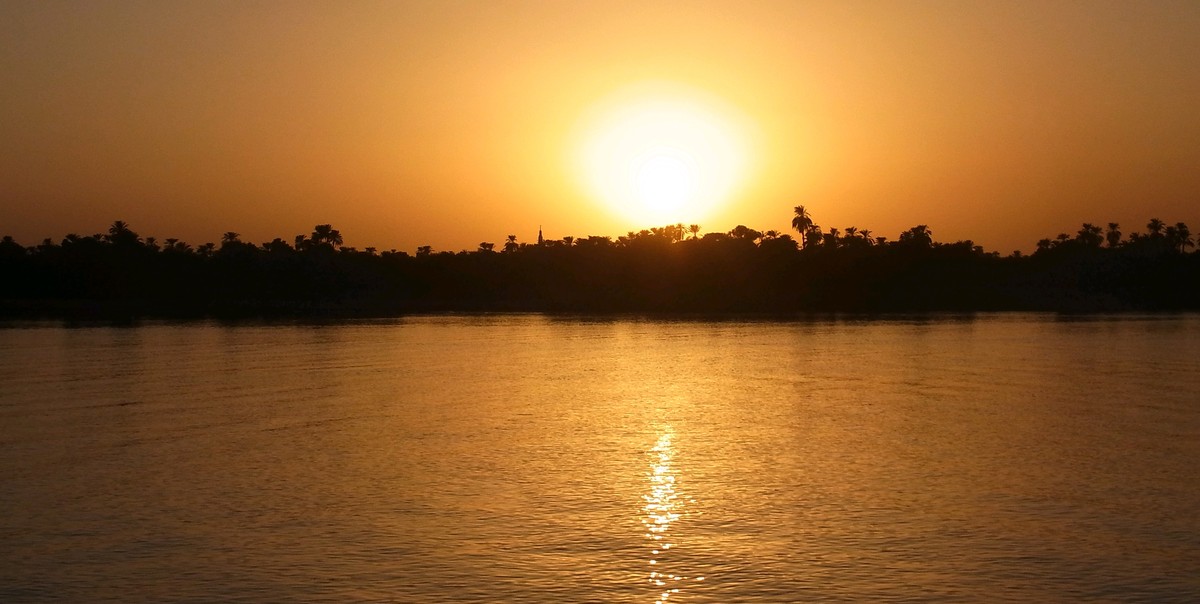 Ende eines heißen Tages