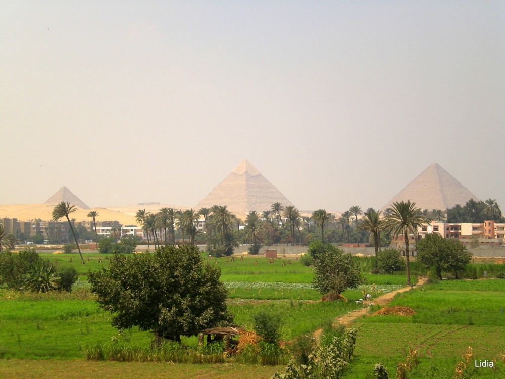 Die Pyramiden von Gizeh