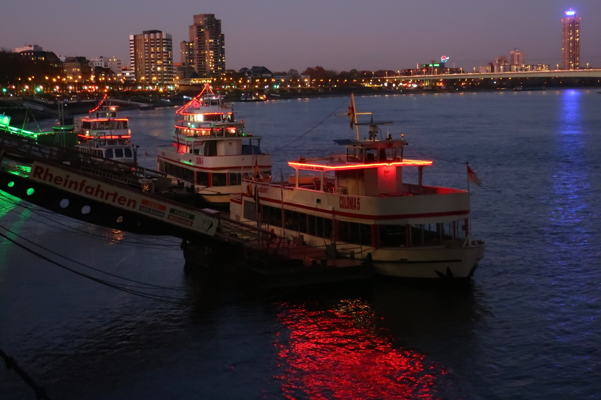 Abendfotograie in Köln