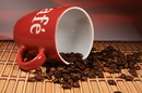 Kaffee und Bohnen